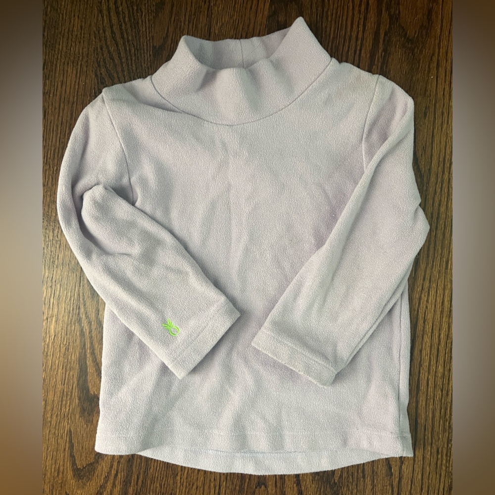 Dudley Stephens Lavender Fleece Top- toddler